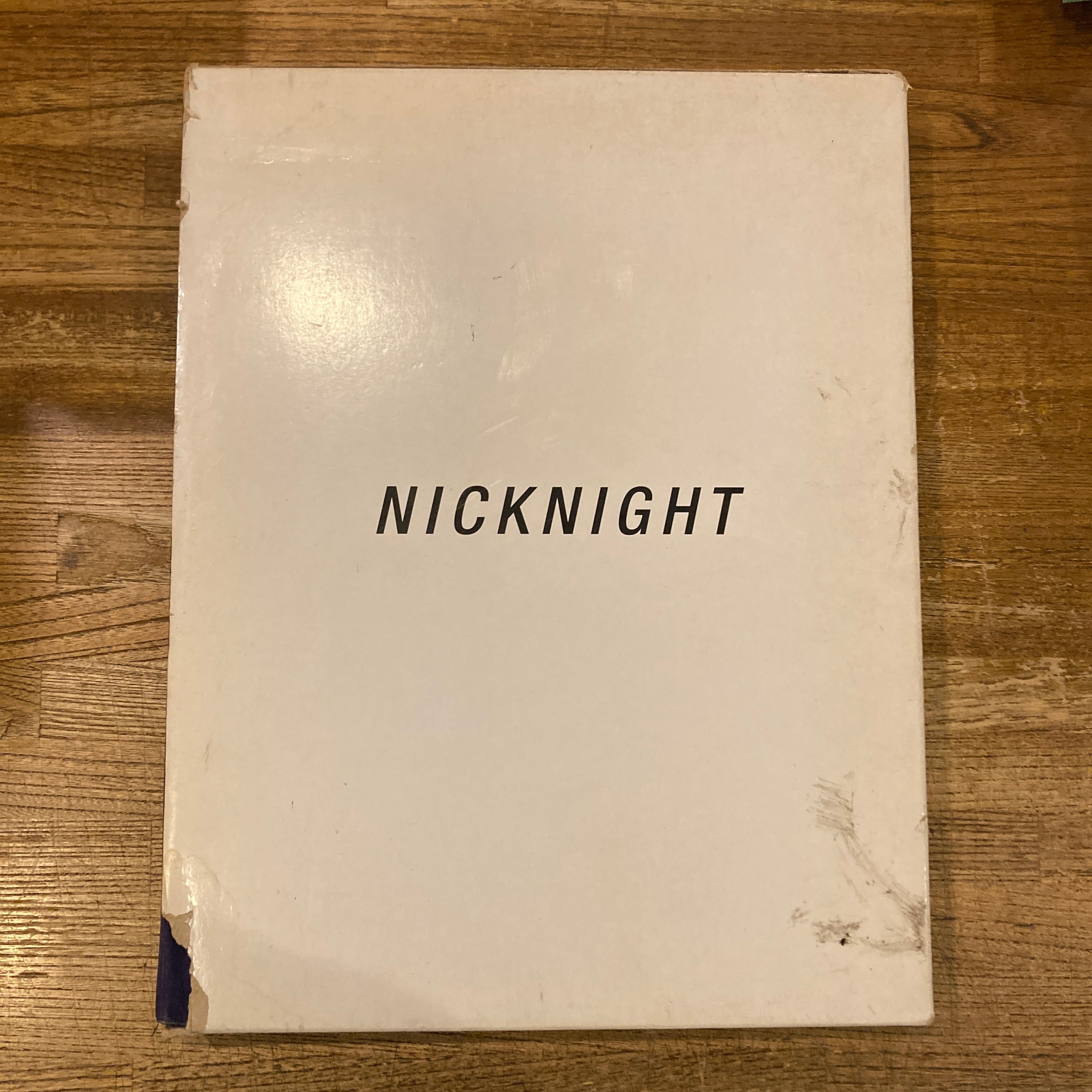 【希少】Nick Knight 洋書 NICKNIGHT: Nick Knight (The Blue Velvet Book / ニック・ナイト) | 百年
