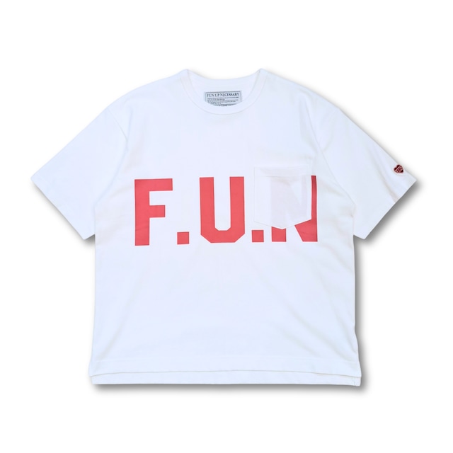 FUN - F.U.N Tシャツ (white)