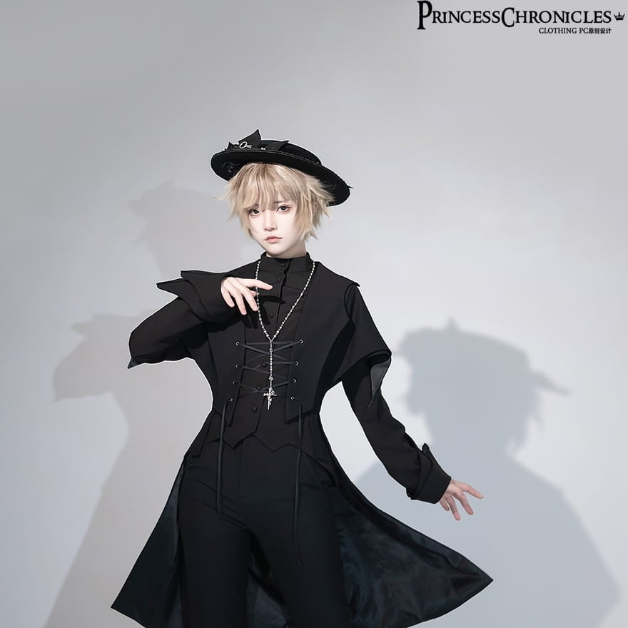 【早い者勝ち】 帽子付き ロリィタ 王子系 皇子系 ロリータ Lolita 王子系 皇子系ロリィタ 少年装 男装 ブランド Princess