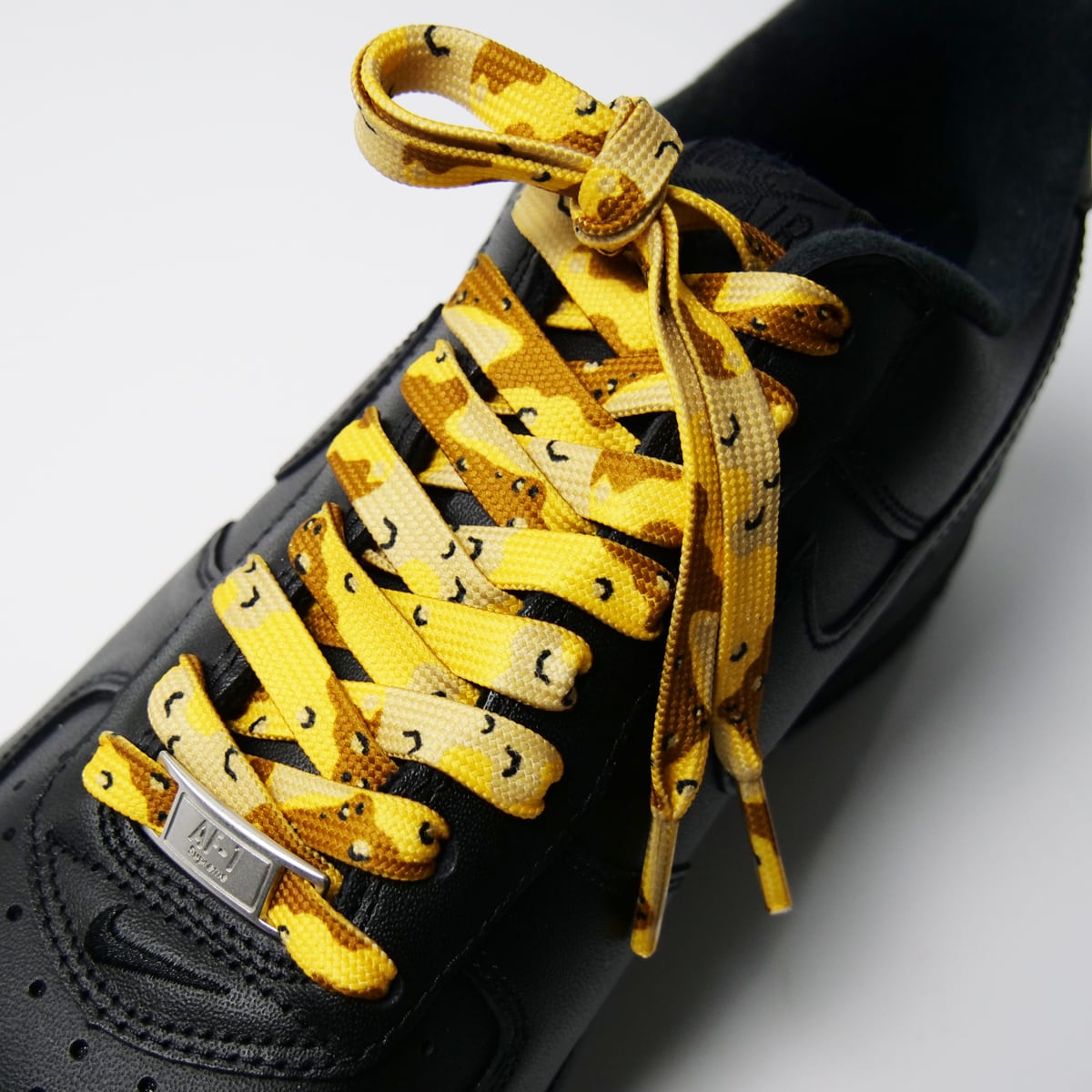 シューレース カモ柄 迷彩柄 カモフラージュ SHOELACE 靴ひも くつひも