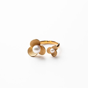Gold ring  GMR4リング Three petals
