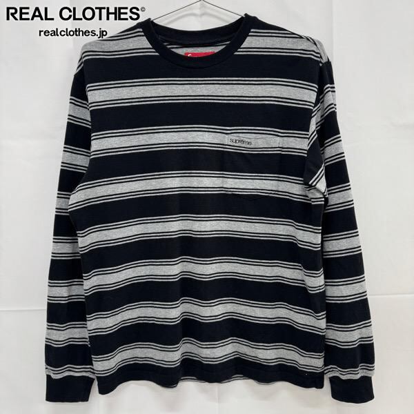 Supreme/シュプリーム【25AW】Stripe Pocket L/S Top/ストライプ