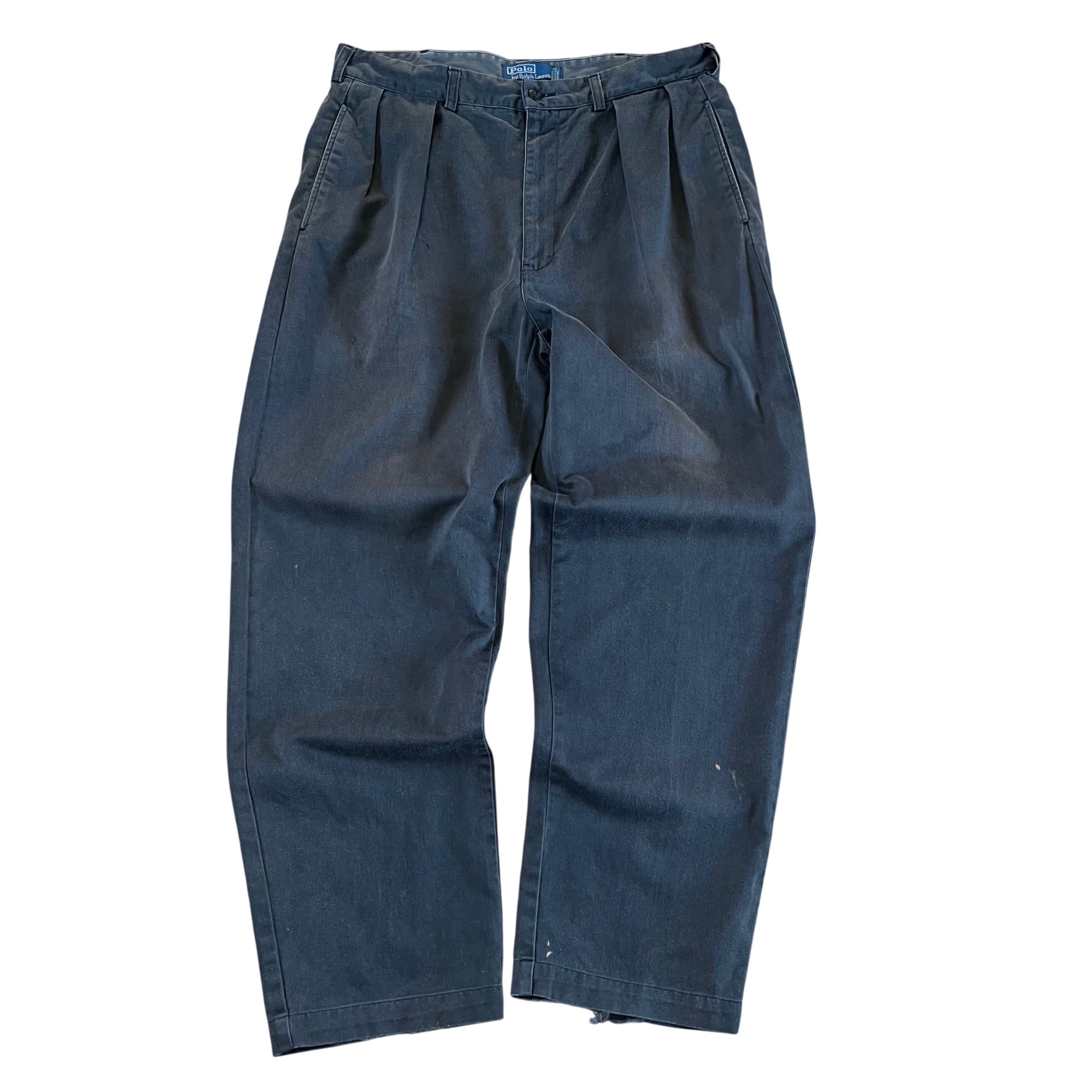 1990s “Polo by Ralph Lauren” PoloChino Pants Andrew Black / 90年代