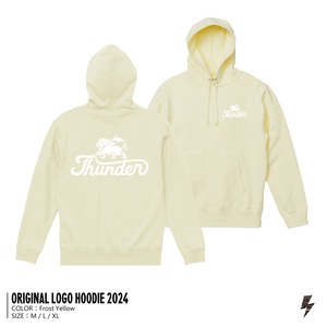 ORIGINAL LOGO HOODIE 2024 -Frost Yellow-