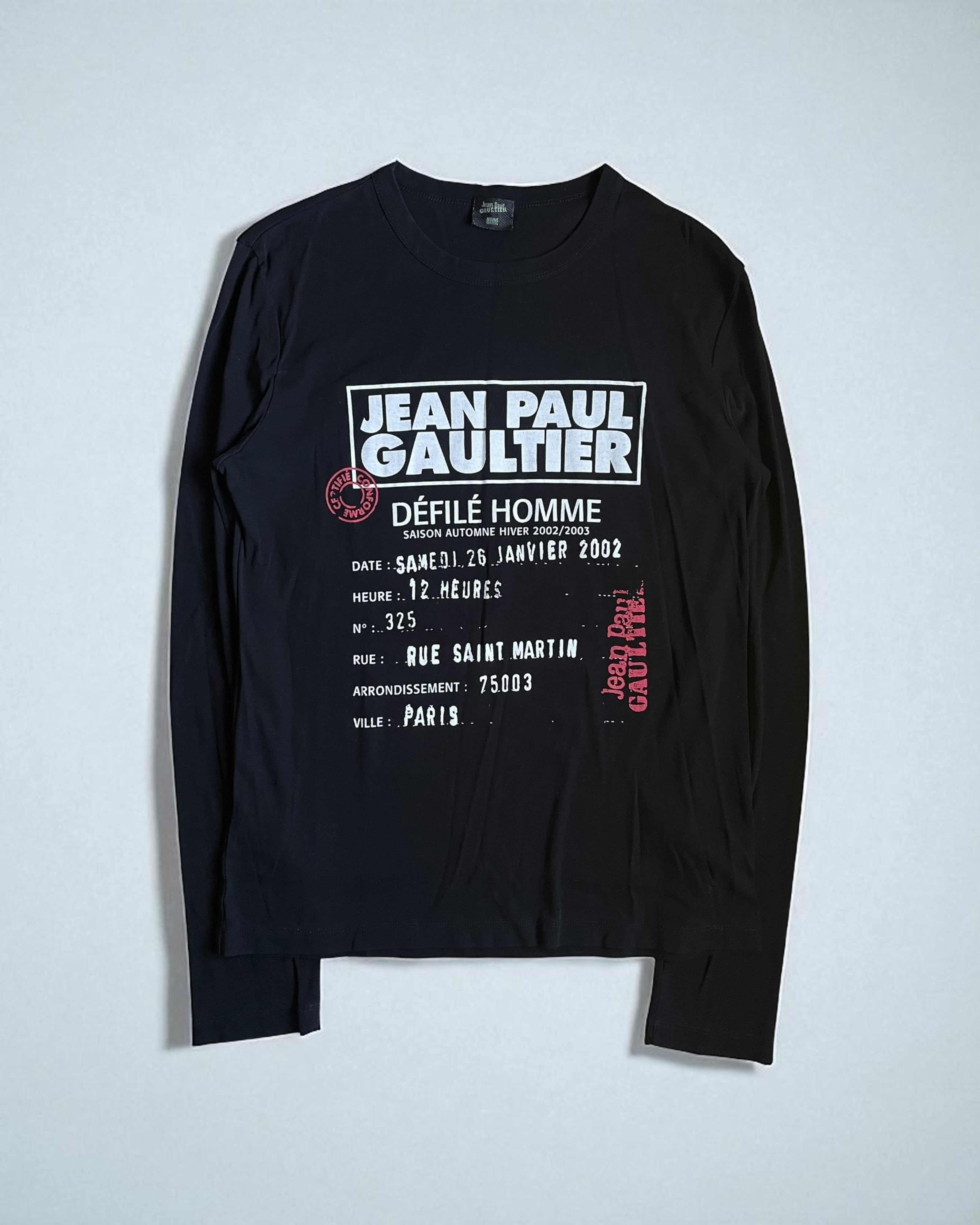 Jean Paul Gaultier HOMME FW02/03