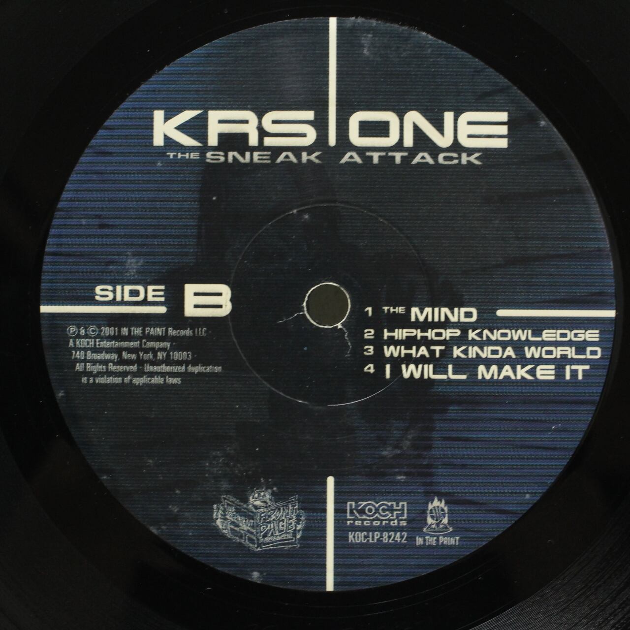 KRS-One / The Sneak Attack [KOC-LP-8242] - 画像4