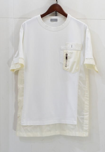 DIOR×sacai サイドボタンスリットTシャツ Dior × sacai Tシャツ DIOR×sacai サイドボタンスリットTシャツ brand