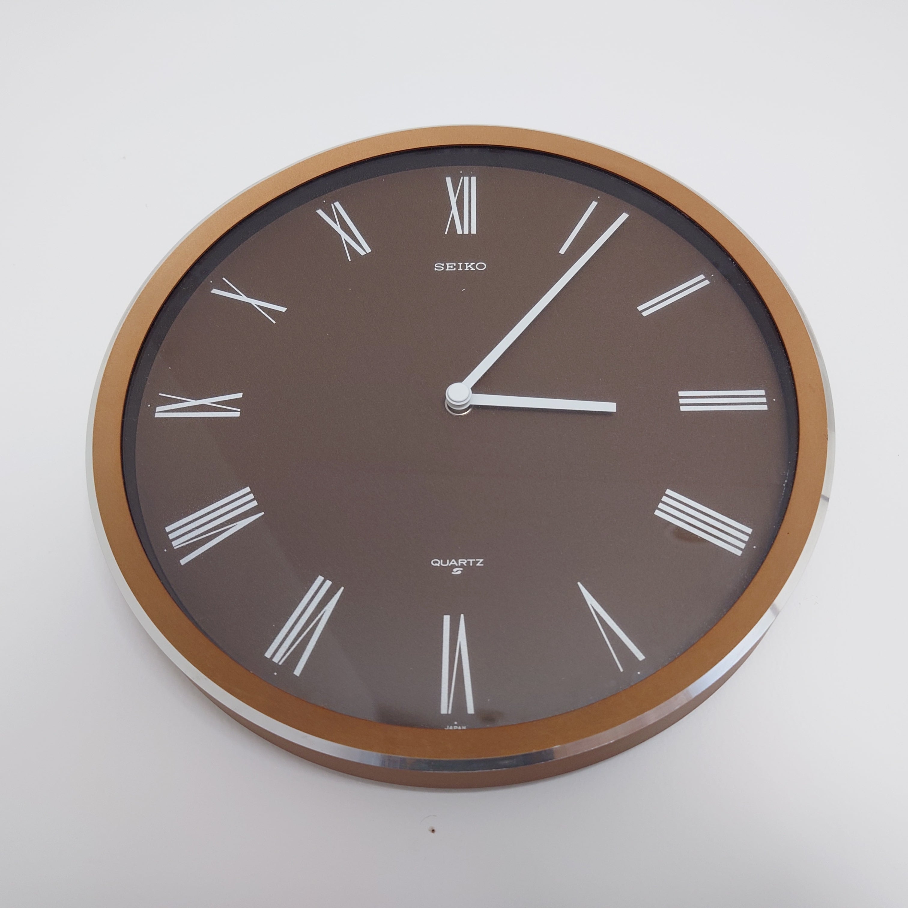 70's SEIKO/セイコー ローマンクロック 掛時計 ヴィンテージ A 渡辺力