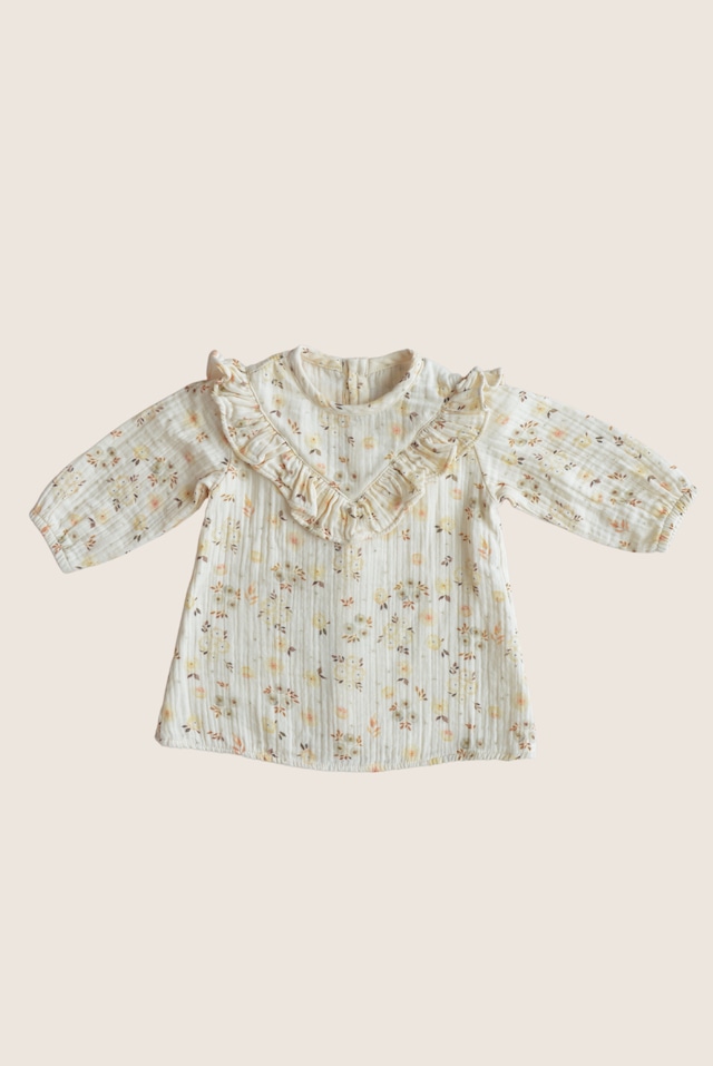 ELi&Nev CHIARA Blouse ブラウス　花柄ブラウス　コットンブラウス　日本未入荷　海外子供服　ナチュラルコーデ　ベビー服　ベビーギフト　出産祝い　姉妹おそろいコーデ　おそろいコーデ