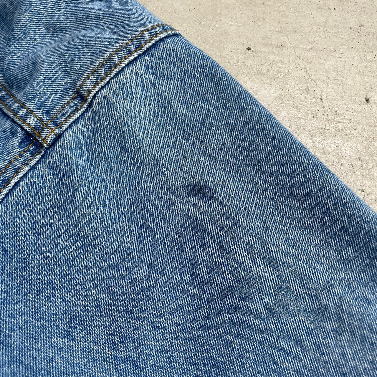 90s wrangler ラングラー ジップアップ デニムジャケット トラッカー 90年代 Wrangler RUGGED WEAR ラングラー デニムジャケット メンズXL
