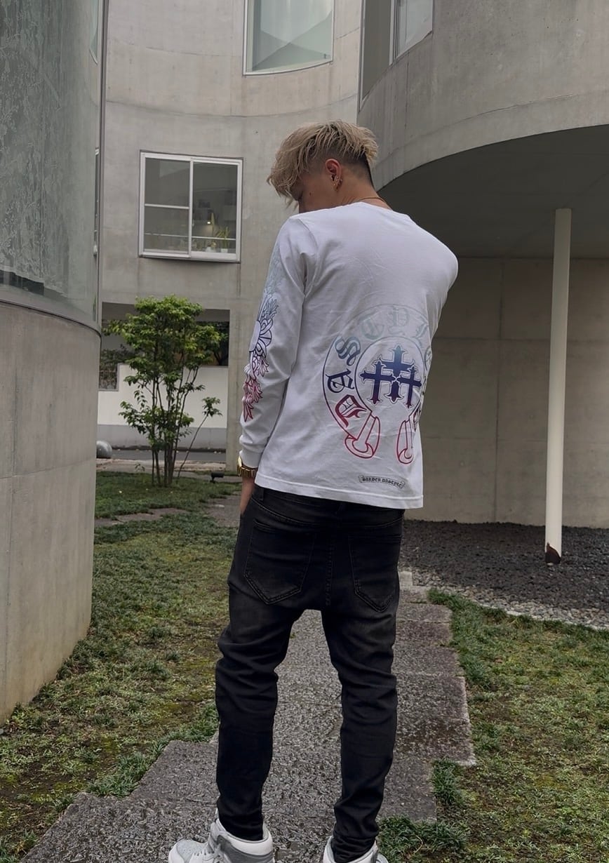 DAstyle gradient Long sleeves 【Blue】 | DAstyle