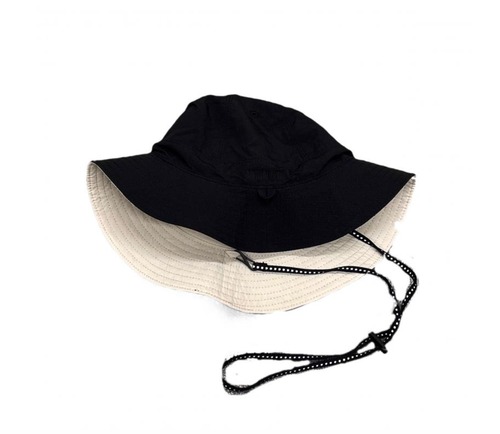 MOUN TEN.(マウンテン)/ reversible adventure hat / black x sand / Free