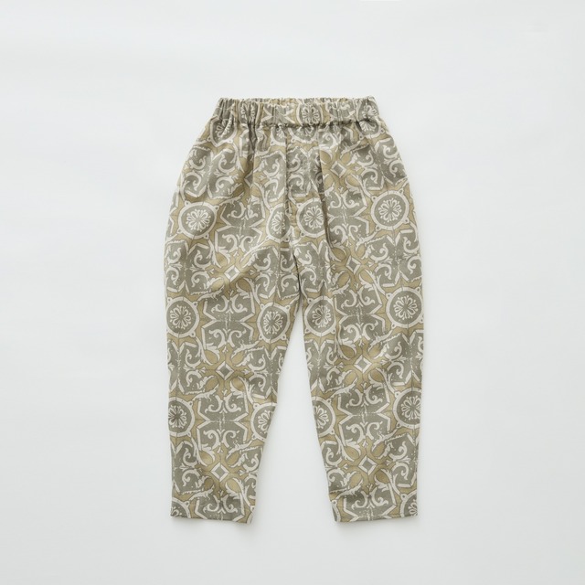 【予約商品2月～3月入荷予定】【26SS】eLfinFolk(エルフィンフォルク)AZULEJOS Pants beige(140)パンツ ベージュ