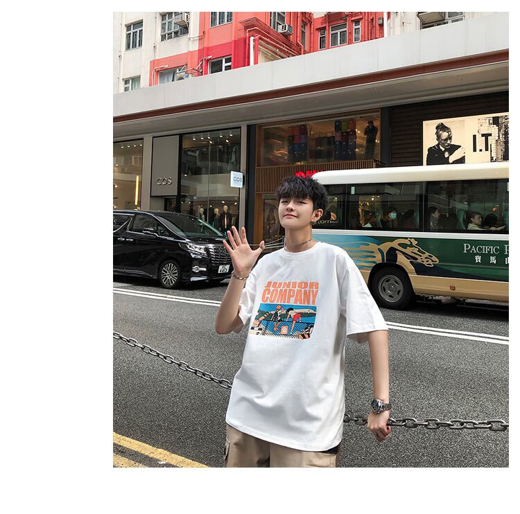 全3色 Tシャツ カットソー プリント カジュアル おしゃれ