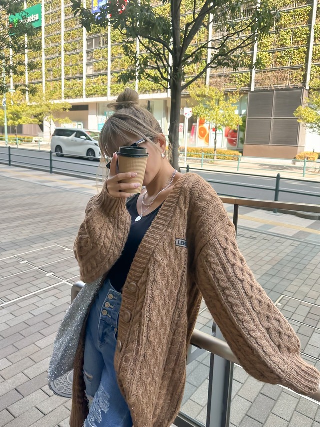 LEHUA KNIT CARDIGAN［LHCAN007G］