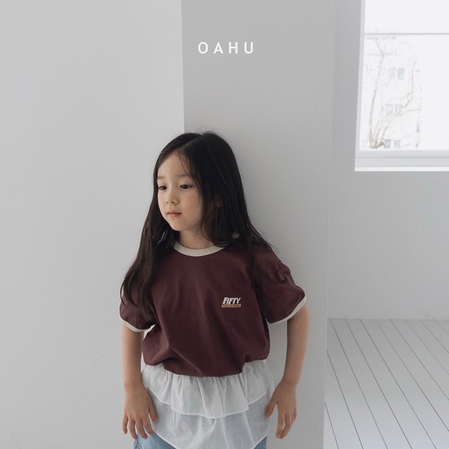 【予約】fifty ringer T/ oahu（kids）