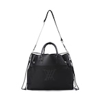 STRING BOSTON BAG [サイズ: F(AGEUUBB05BKF)] [カラー: BLACK]