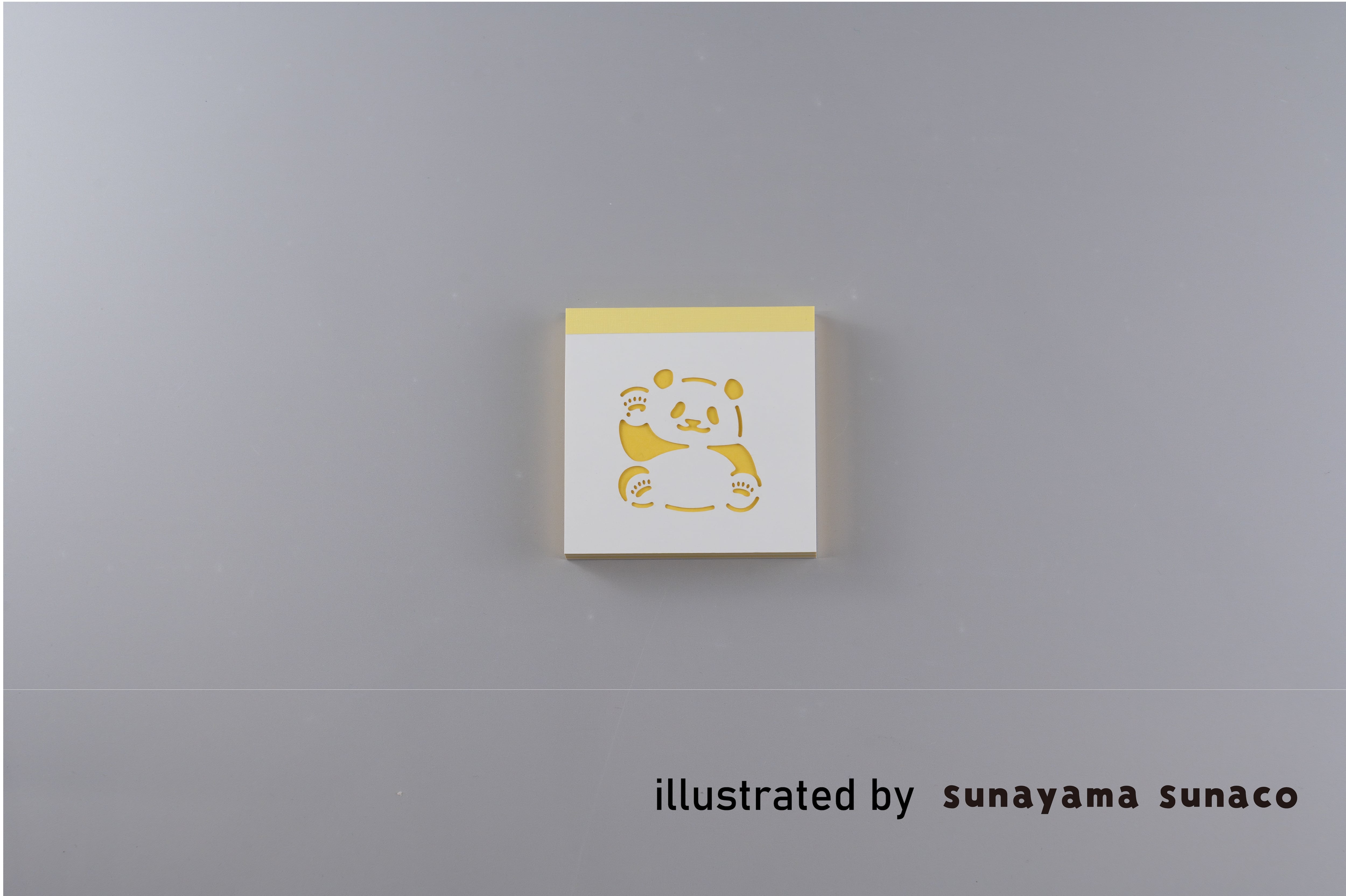 こぱむだ　パンダ　メモ メーカー廃番】パンダコパンダ メモパッド（かわいい）の