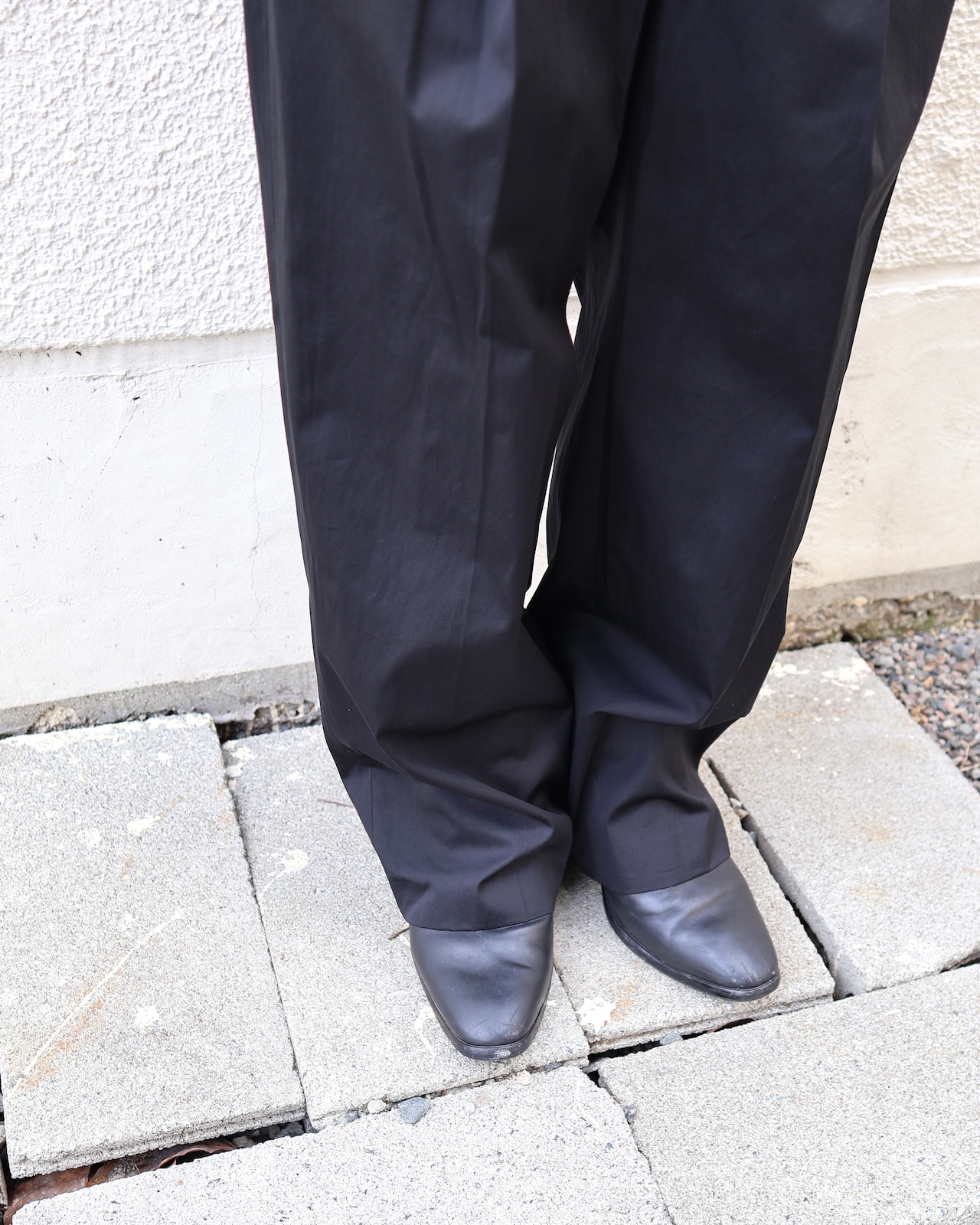 【DRIES VAN NOTEN】waist detail trousers