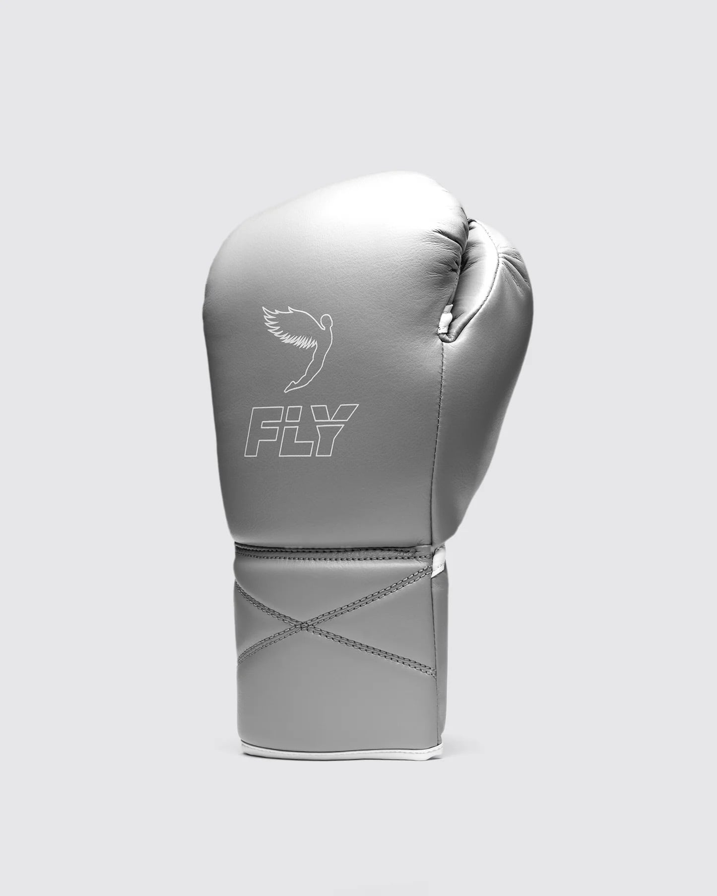 FLY ボクシンググローブ Pro X2・グレー（紐式/ベルクロ） | BoxingCafe