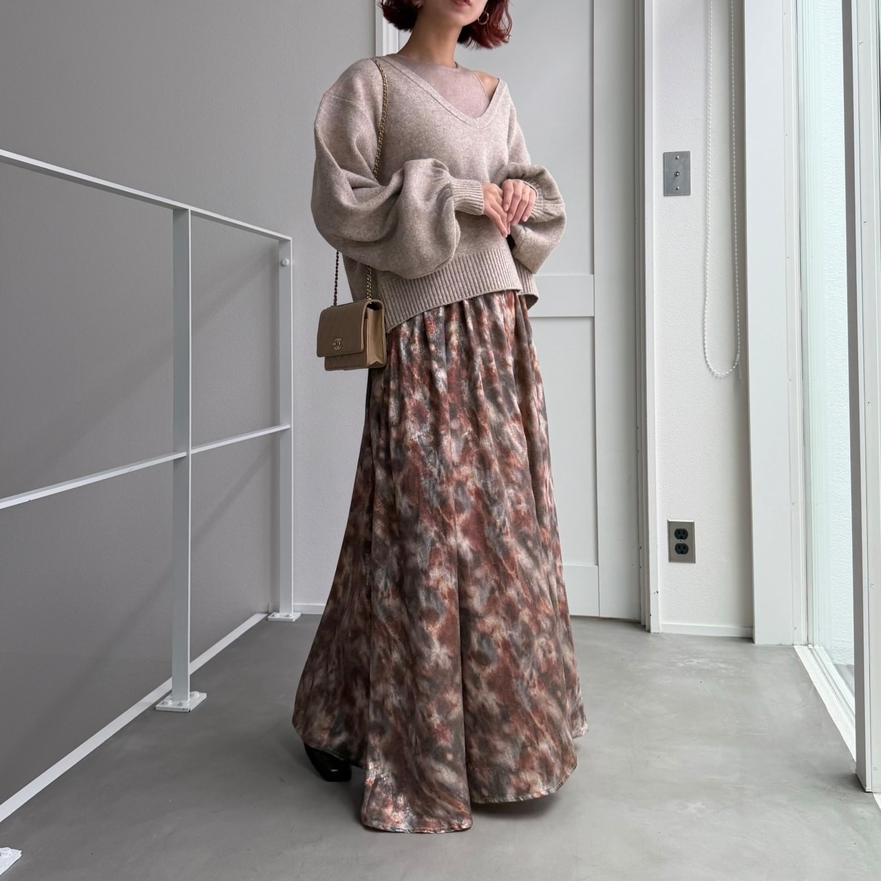 アートグロスAラインSK/ベージュ