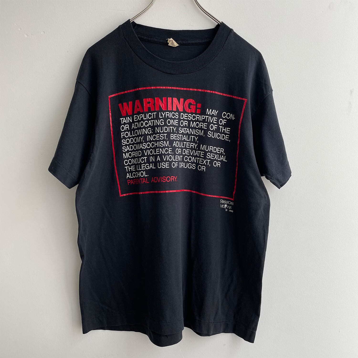【93】ヴィンテージ Tシャツ 90s FASHION VICTIM ファッションヴィクティム | ビンテージ雑貨 家と外で powered by  BASE