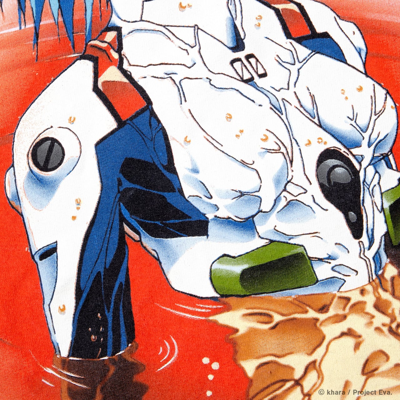 NEON GENESIS EVANGELION × GEEKS RULE SILKSCREEN PRINTING T SHIRT