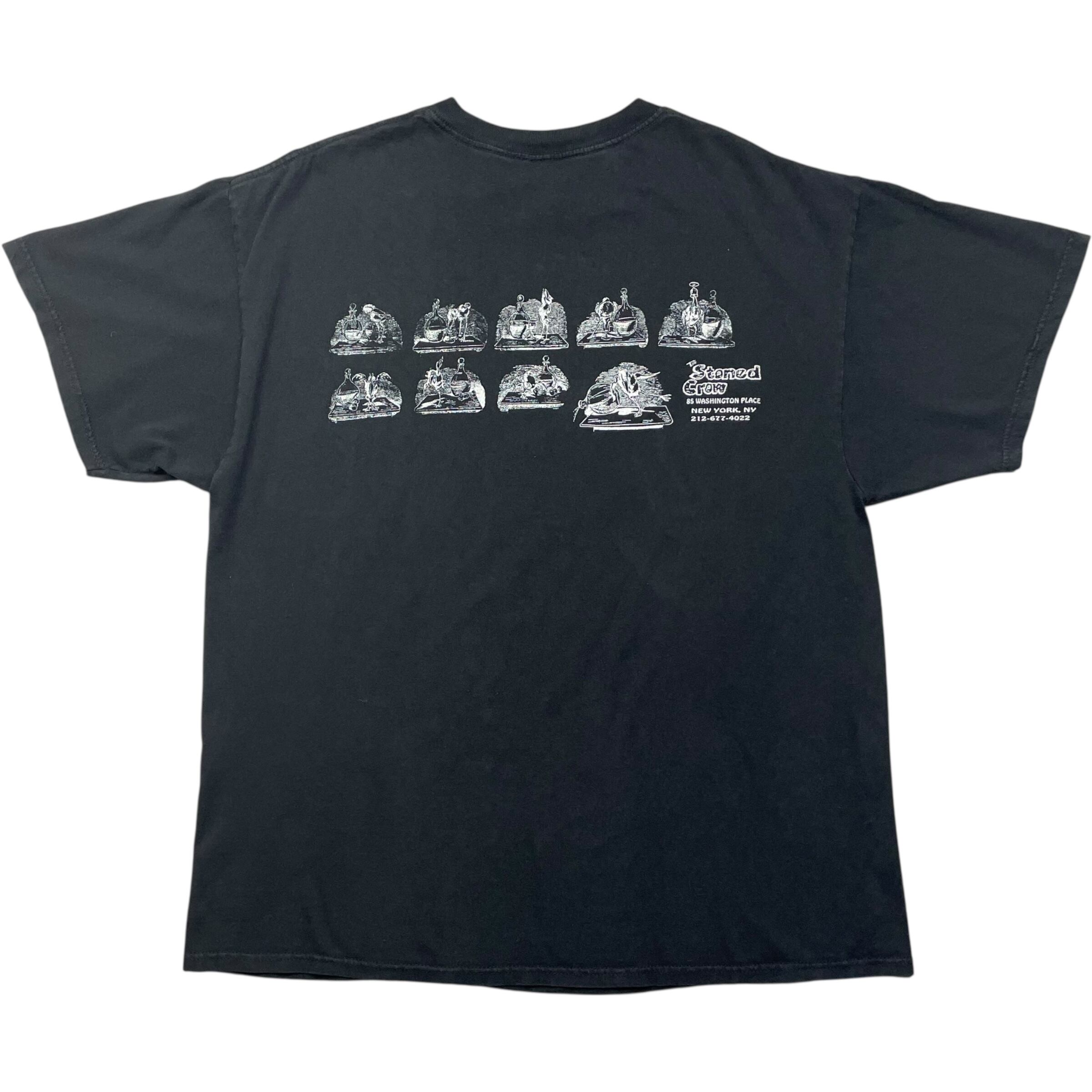 《XL》DELTA デルタ Tシャツ バー ストーンド・グローブ 両面プリント ブラック no.8720