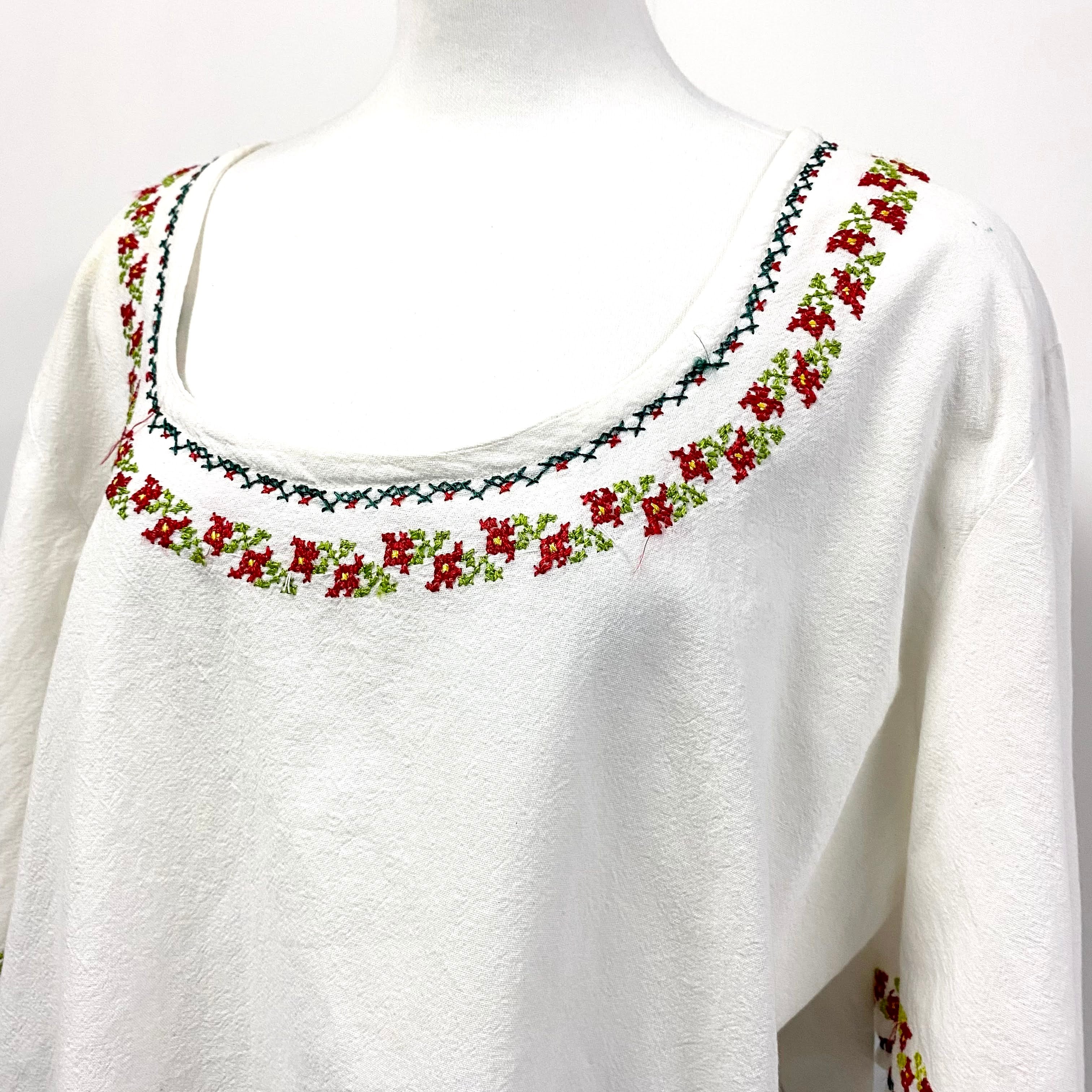 HAI CHAMPIONSHIP 古着屋　飾り　昭和レトロ d50A レディース 古着 90s April Cornell 花 ボタニカル チェーン