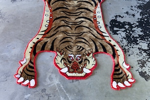 Tibetan Tiger Rug 《Lサイズ•シルクNIGOモデル013》チベタンタイガーラグ