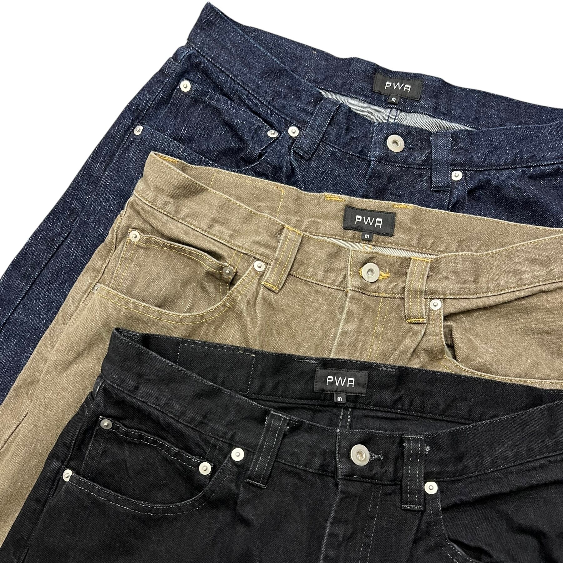 PWA / RELAX-FIT 6P JEANS DEEP BLACK | THE NEWAGE CLUB