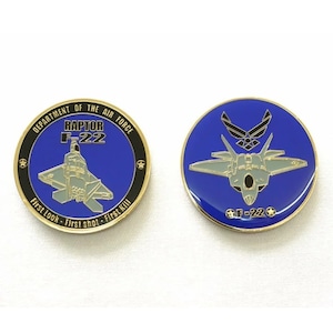 米空軍 F-22 ラプター メダル 「燦吉 さんきち SANKICHI」