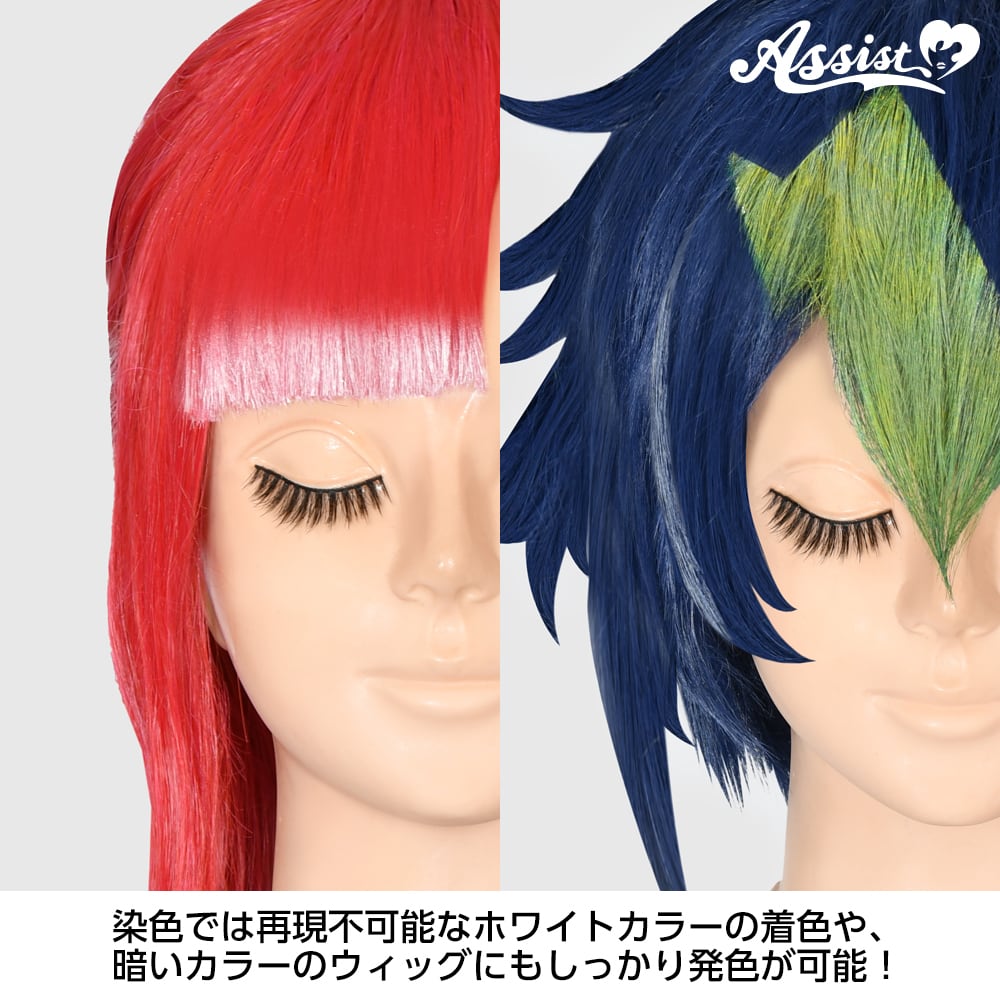 アシストウィッグ【エアブラシにな～る】ウィッグ コスプレ ヘアセット