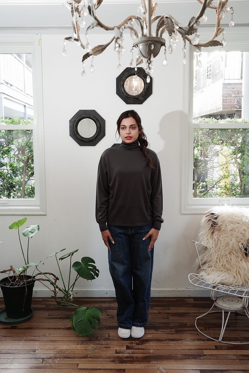 Super 100's Merino High Neck P/O