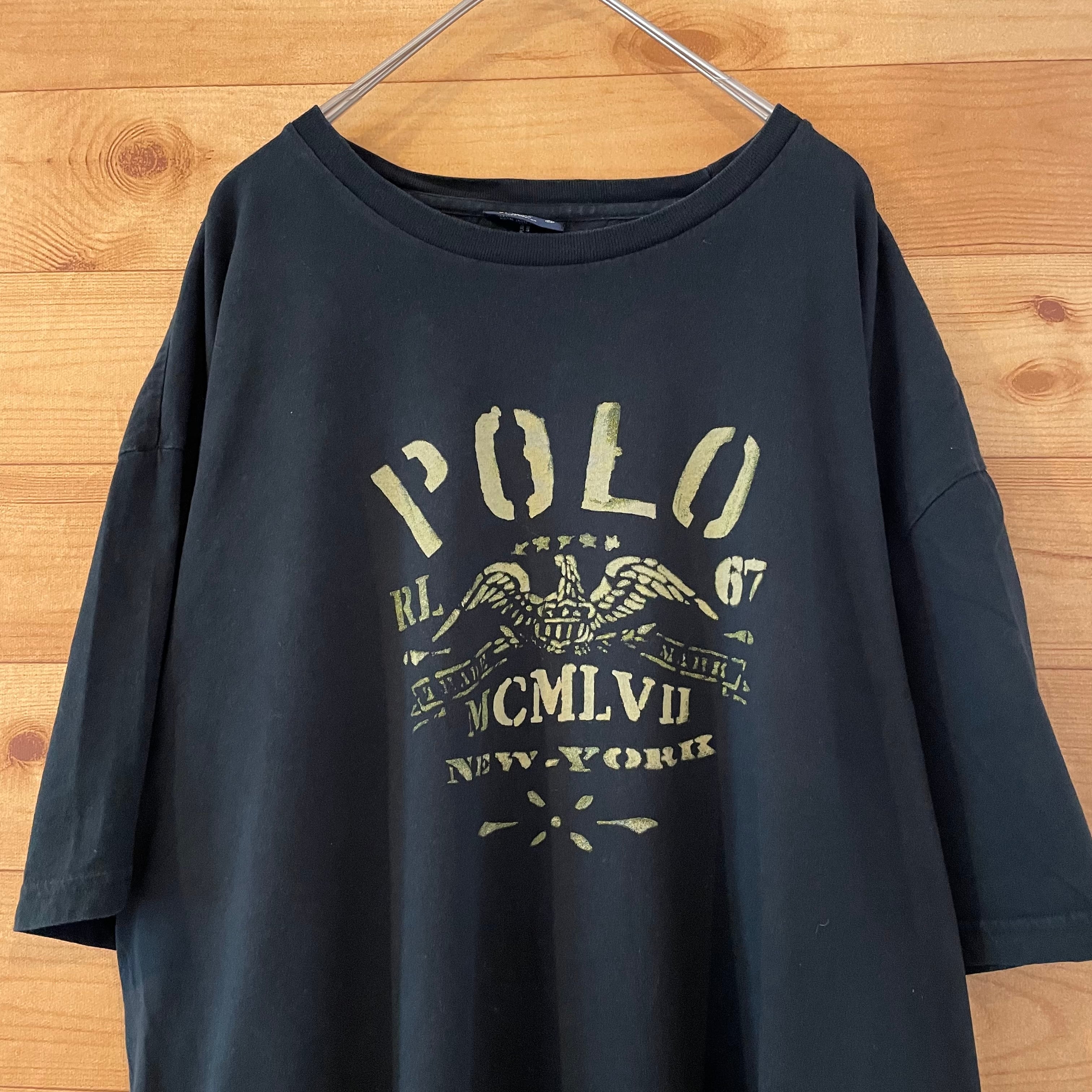 POLO RALPH LAUREN】アーチロゴ プリント Tシャツ XL ポロ ラルフ