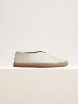 LEMAIRE　PIPED SNEAKERS　CLAY WHITE　FO0098 LL0010