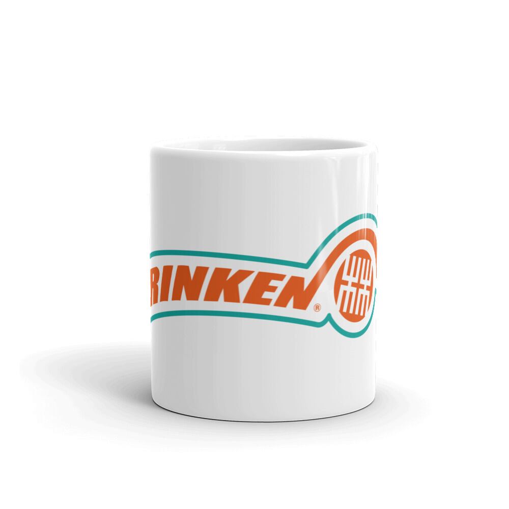 【照屋林賢】オリジナルマグカップ（オレンジロゴ）／Rinken Teruya original mug