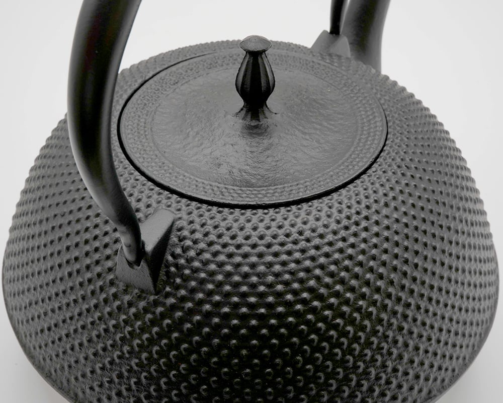 鉄瓶 平形アラレ IH対応 | 砺波商店