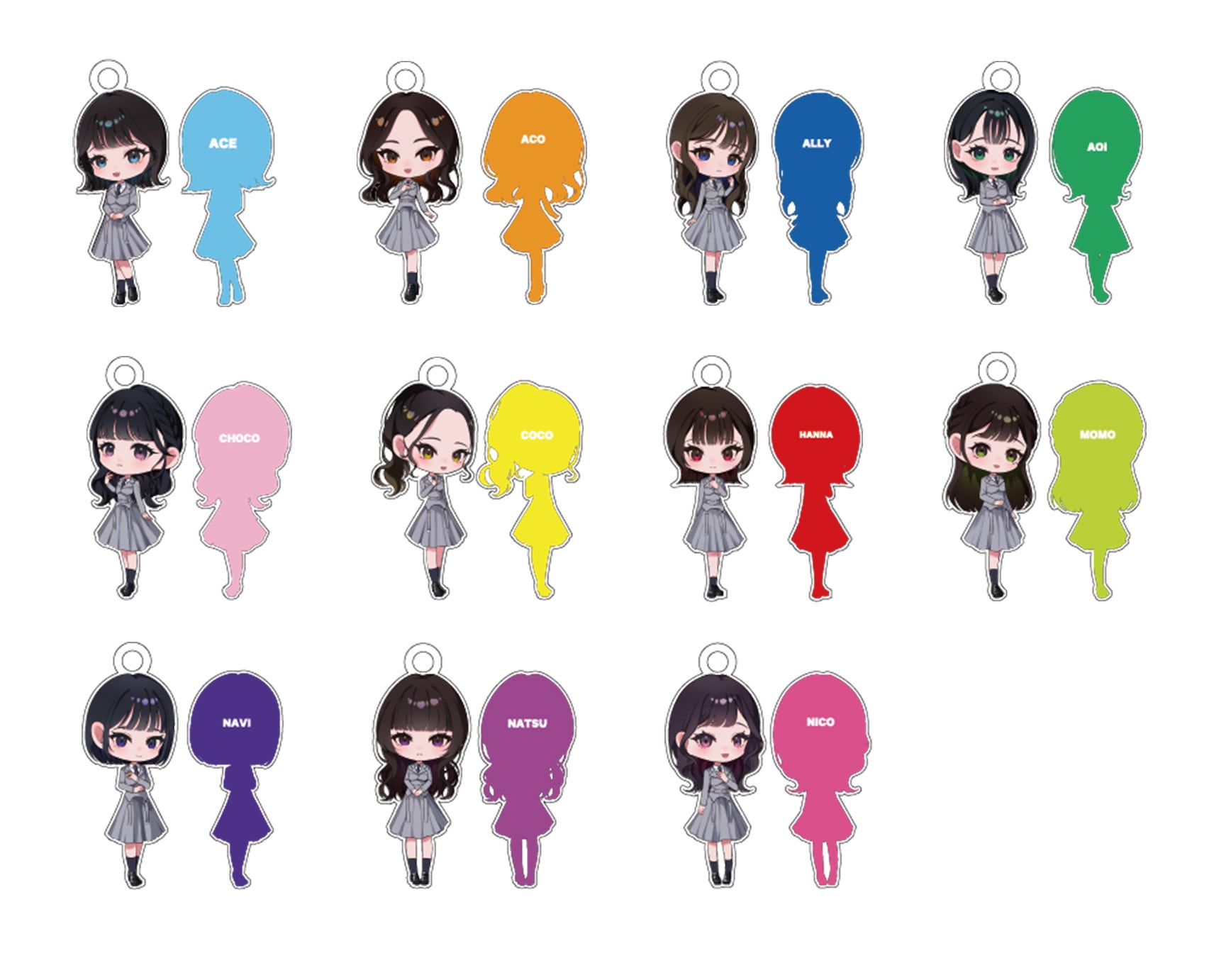 ランダム目印アクキー | WHITE SCORPION OFFICIAL GOODS STORE