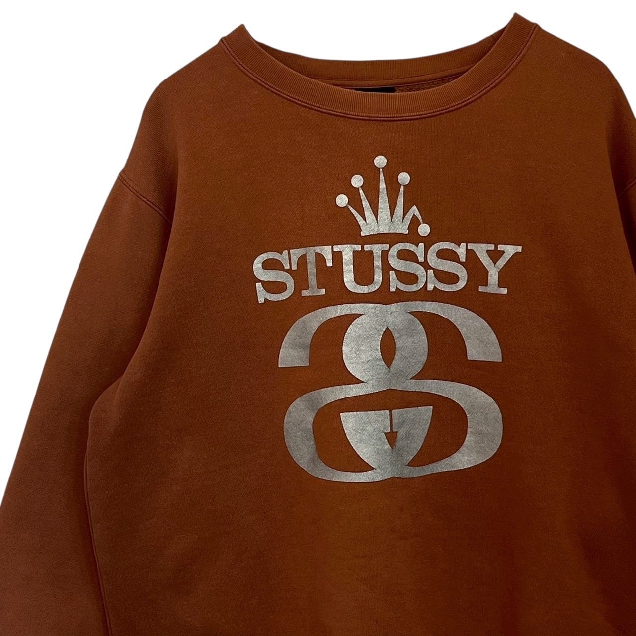 stussy ステューシー カバーオール L プリントロゴ ワンポイントロゴ