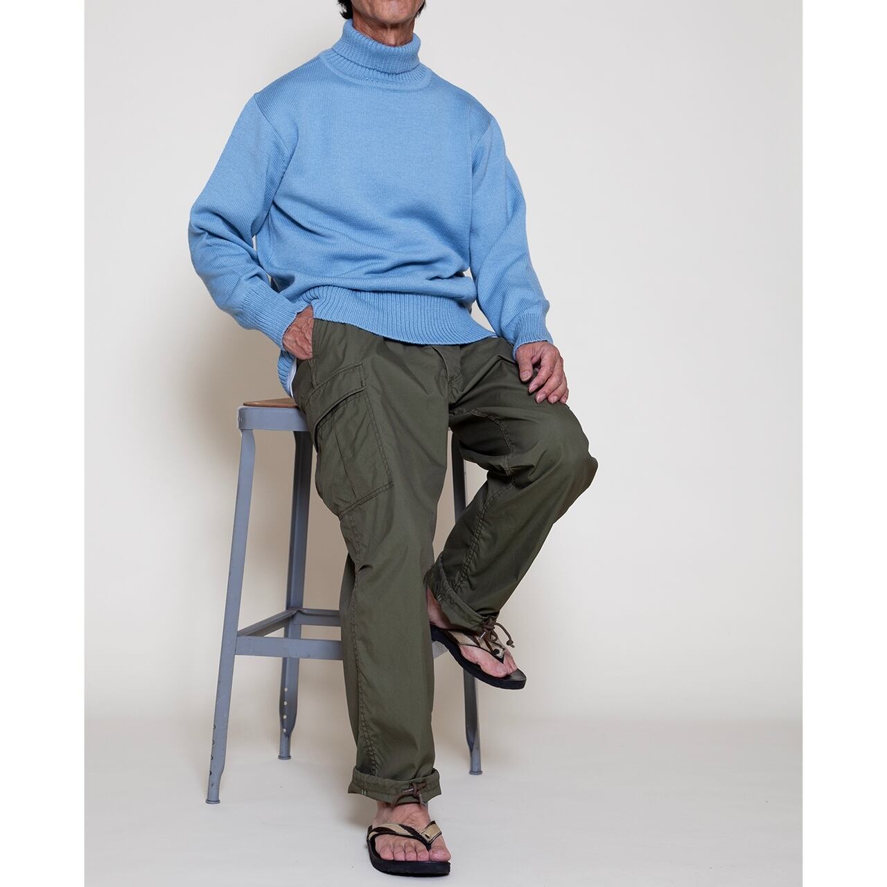 ★希少 Lサイズ★ AOURE スラックス 永久クリース ドローコード カーキ FATIGUE SLACKS(THE CORONA UTILITY) / JUNGLE SLACKS M-51 Parka
