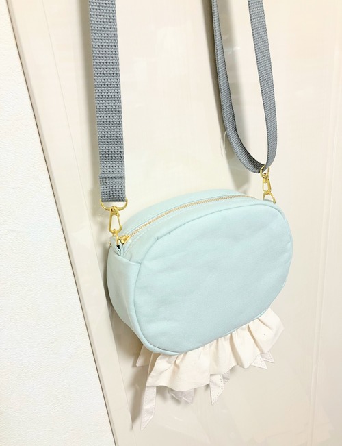 クラゲ　ミニポシェット｜とりさん工房ーかわいいハンドメイドポーチ