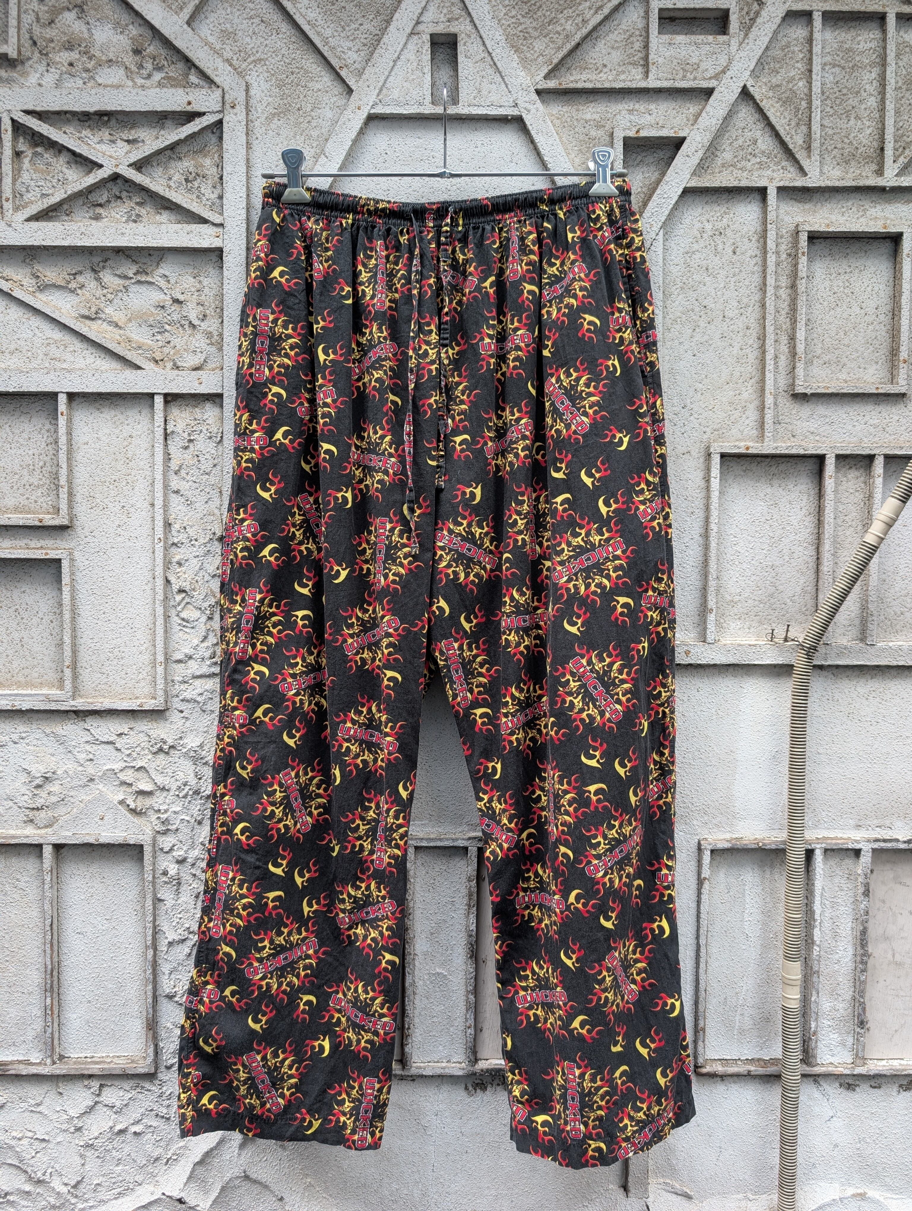 "WICKED" flame easy pants