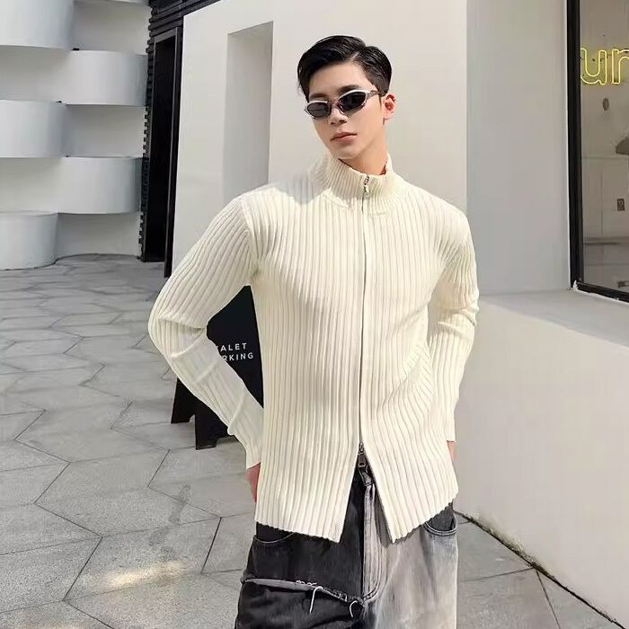 お支払い確認後20日以内発送】Le sucood ハイネックダブルジップ