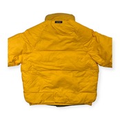 00s NAUTICA ノーティカ セーリング リバーシブル ダウンジャケット サイズ L /メンズ/グレー/イエロー/オールド