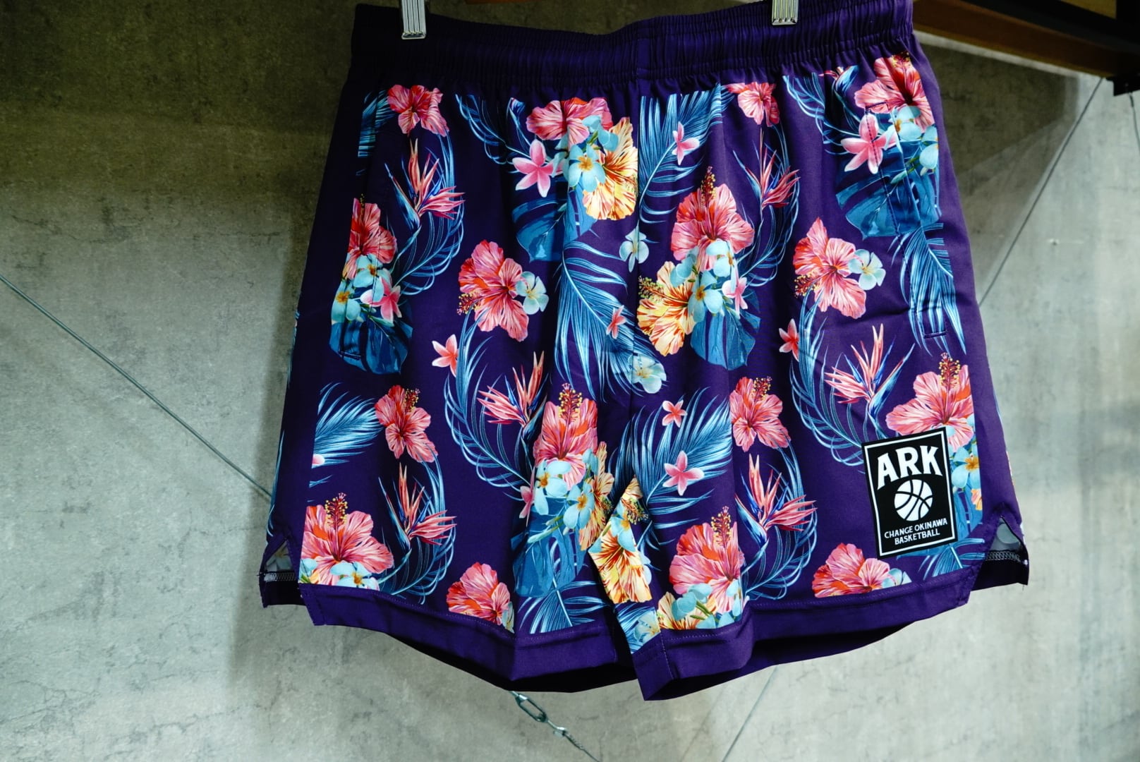 Botanical Basket Shorts  黒