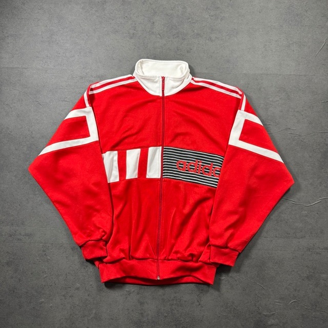 80s〜90s Vintage Adidas Track Jacket red 古着