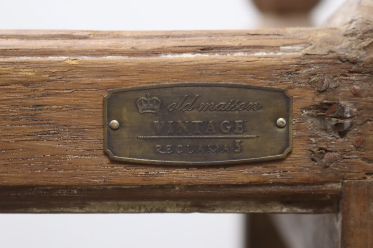 オールドメゾン OLDMAISON 古材チーク ボックスシェルフ ヴィンテージ 