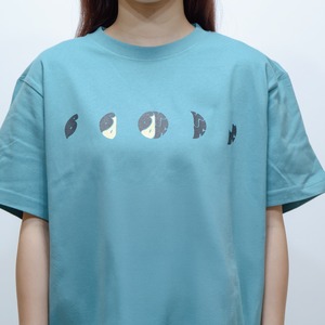 BYOF moon TEE [ヘイズグリーン]