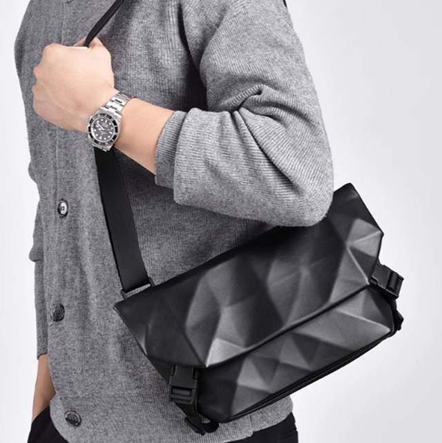 幾何学模様　クロスボディバッグ　LB0969